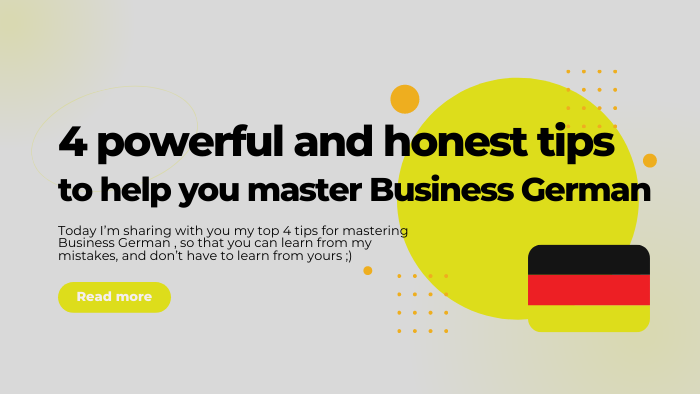 How to master Business German