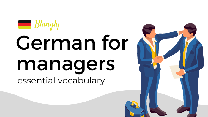 Business German for managers